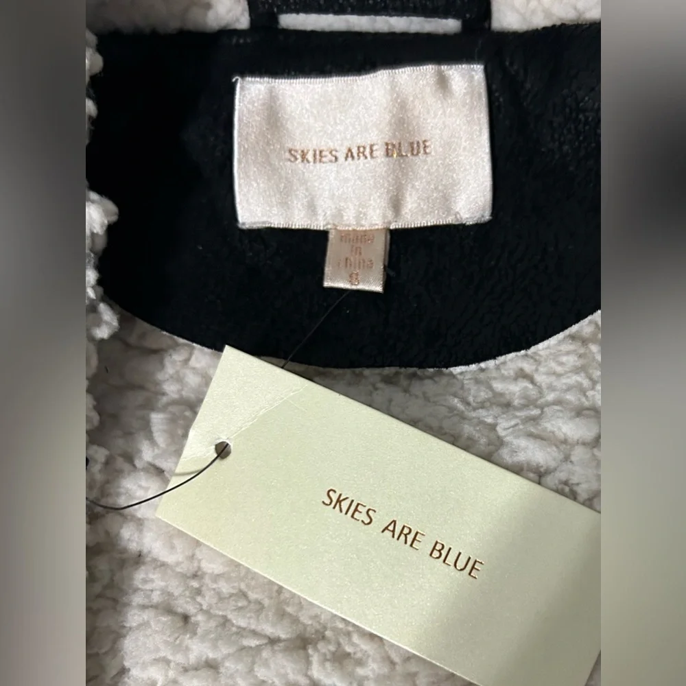 NWT Skies are Blue | Anthro Faux Suede Jacket - Picture 9 of 15